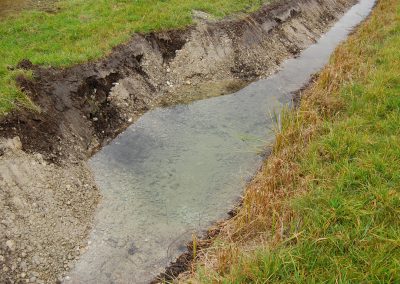 Landschaftspflegeverband Landkreis Augsburg e.V. Grabenaufweitung