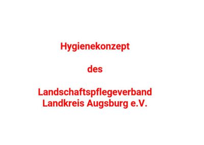 Hygienekonzept, April 2022